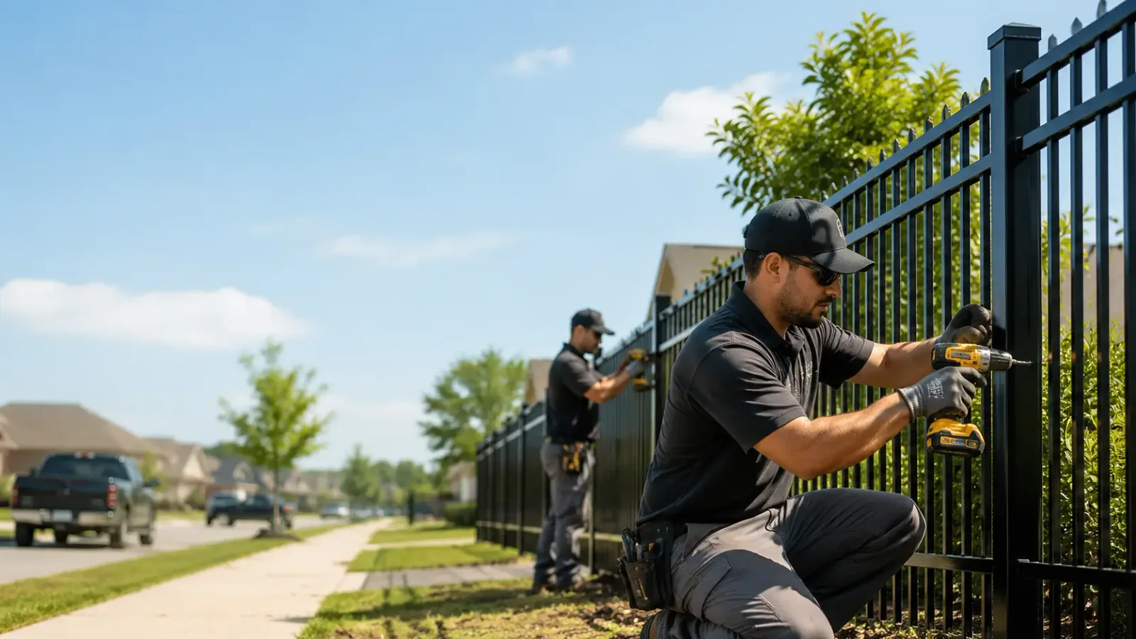 Metal Fence Installation in Coal Run, OH